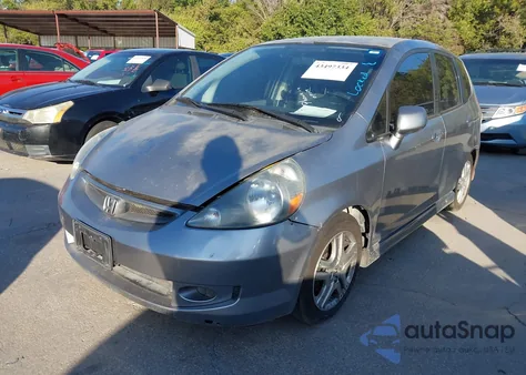 2007 Honda Fit Sport из США, поврежденный, VIN JHMGD38657S020447